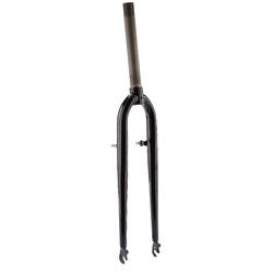 Ahead 28" 1"1/8 Hybrid Bike Rigid Fork - Black