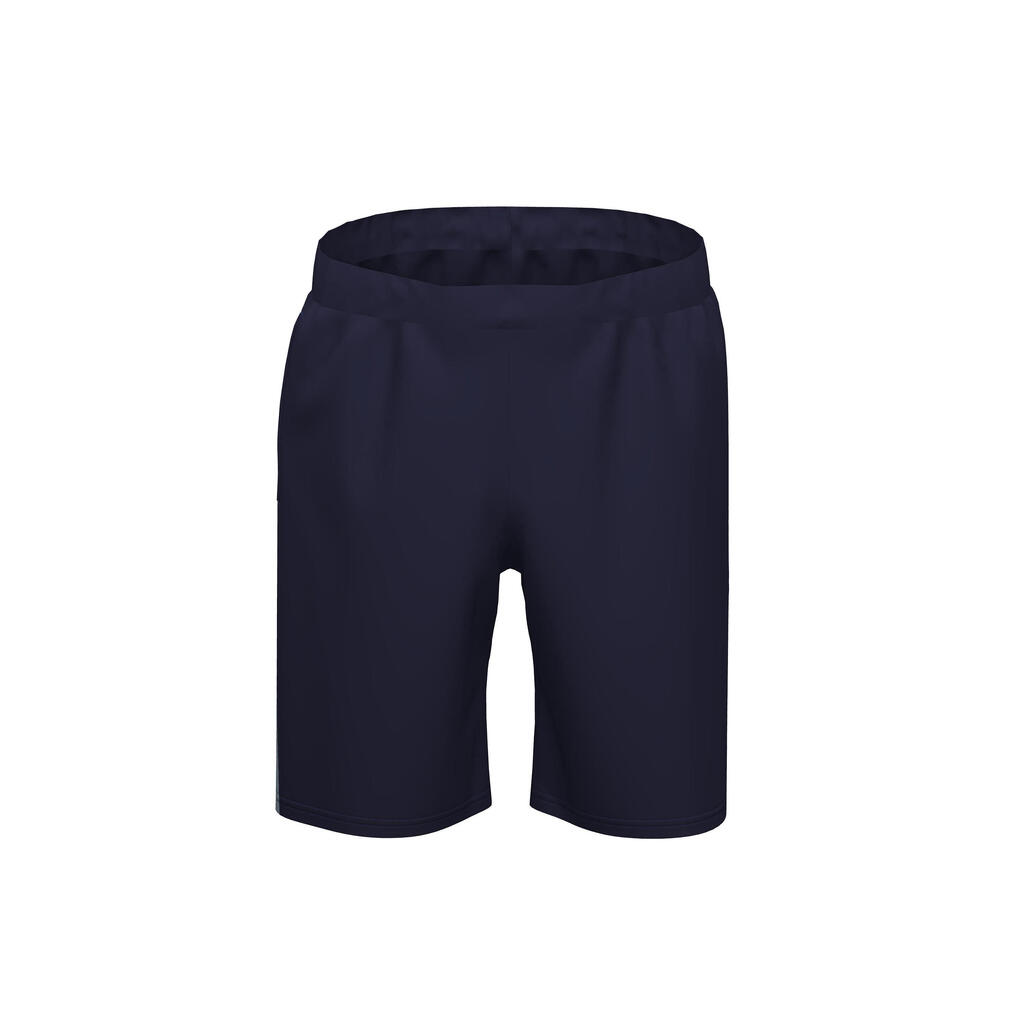 Short baggy enfant de running ou athlétisme AT 100 bleu marine