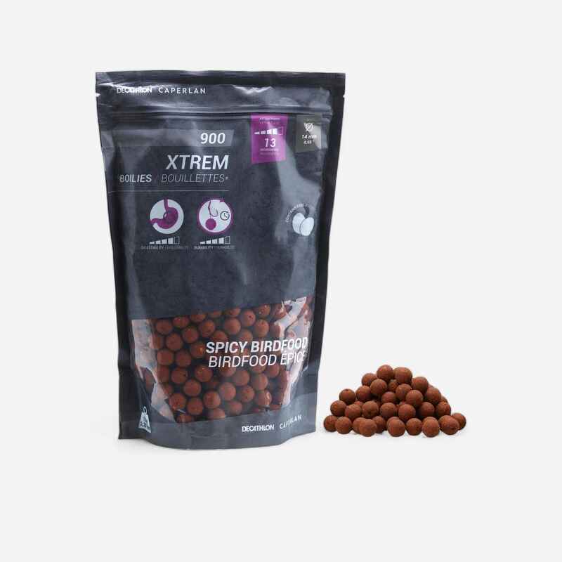Xtrem 900 Boilies Spicy Birdfood 14 mm 1 kg Xtrem 900 Boilies Spicy Birdfood 14 mm 1 kg