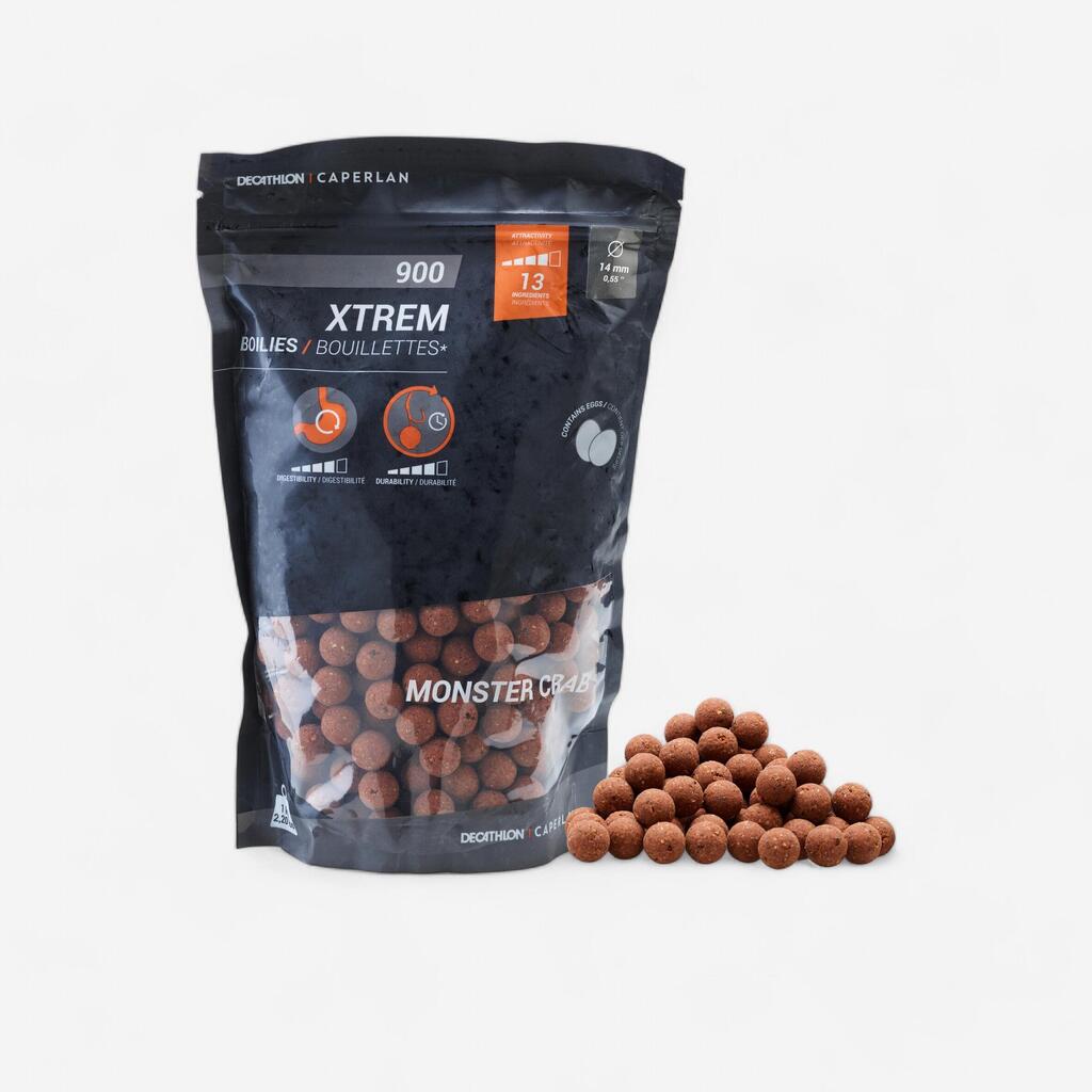 Boiliai karpių žvejybai „Naturalseed 900“, 14 mm, 1 kg, vėžiagyvių ir pipirų