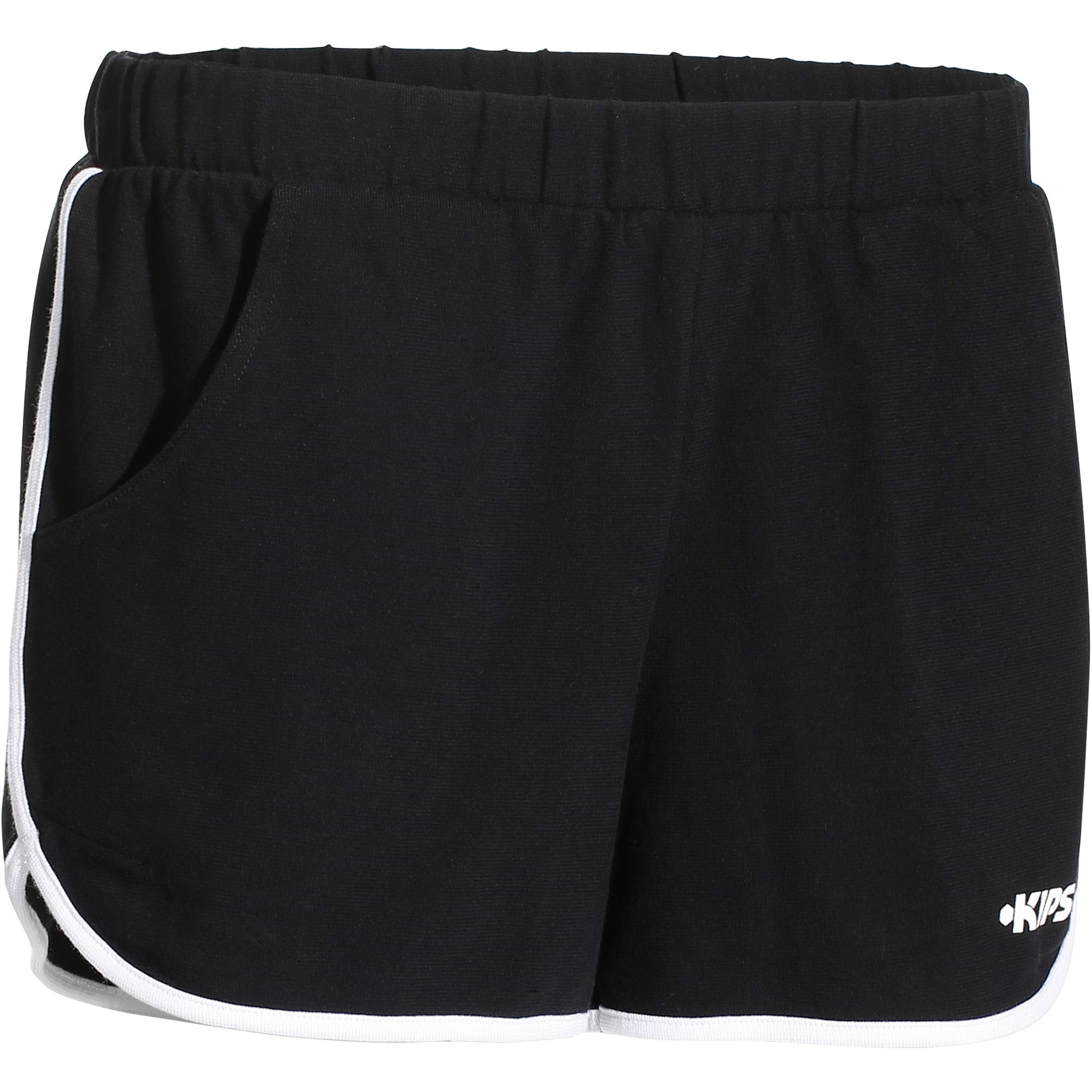 ALLSIX Volleybalshort V100 voor dames zwart/wit