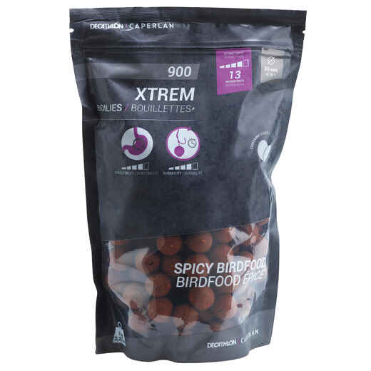 
      Boiliai karpių žvejybai „Xtrem 900“, 20 mm 1 kg, pikantiško skonio
  