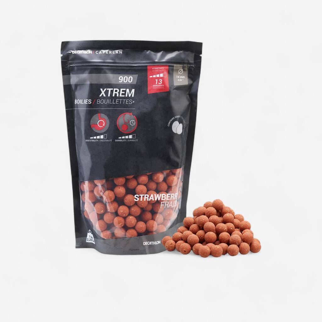 Boilies Carp Fishing XTREM 900 14 mm 1 kg Crustaceans-Black pepper