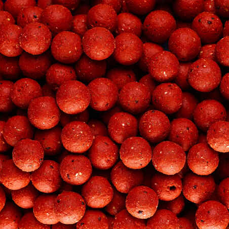 boilies Carp fishing Wellmix 14mm strawberry 1 kg