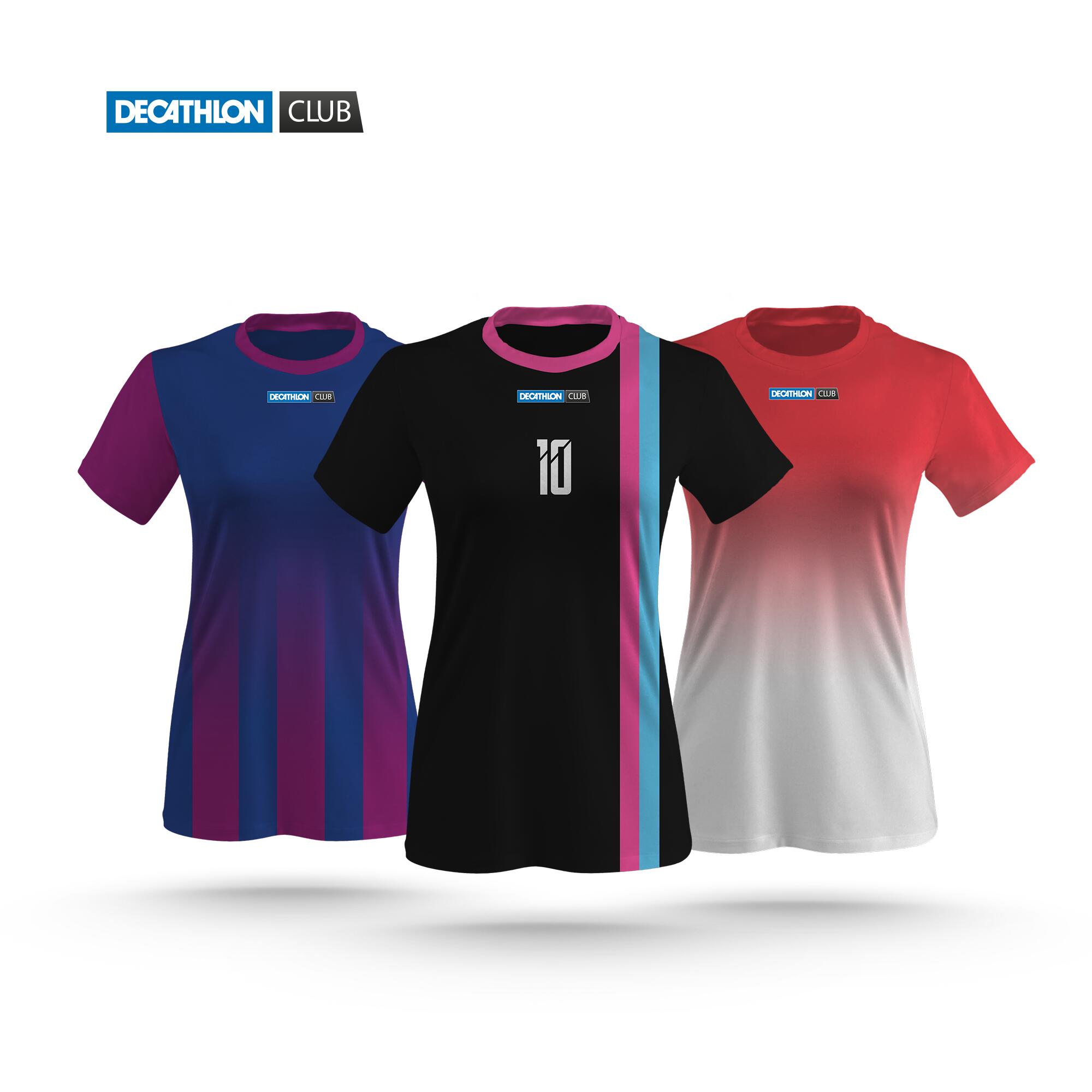 CAMISETA BALONMANO MUJER PERSONALIZADA MODELO CUP 2/3