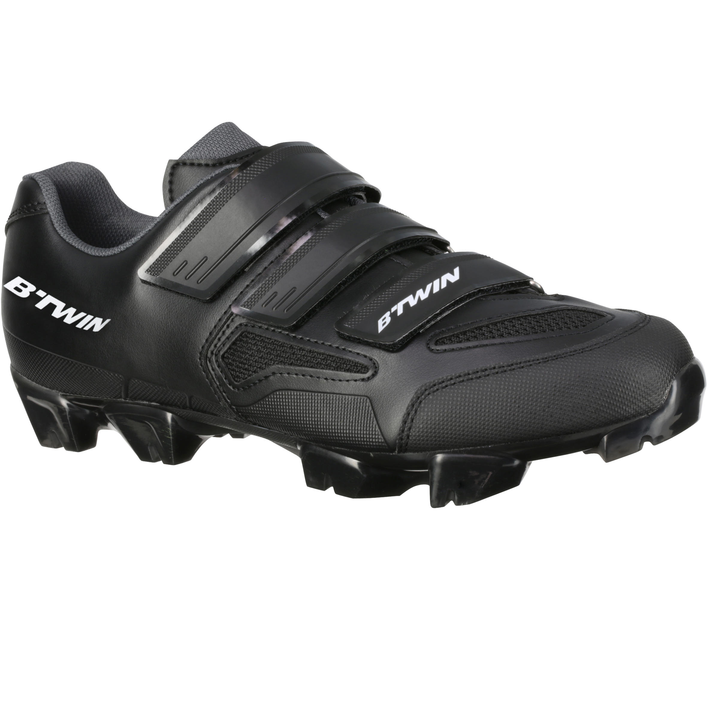 ROCKRIDER Cross-Country Mountain Biking Shoes - Black