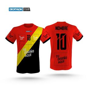 CAMISETA BALONMANO JÚNIOR PERSONALIZADO MODELO CUP