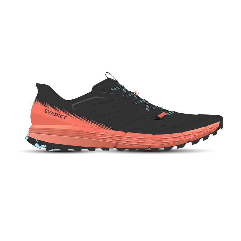 ZAPATILLAS TRAIL RUNNING TR2 MUJER NEGRO ROSA AZUL Decathlon