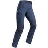 กางเกงขายาวผู้หญิงสำหรับใส่เดินป่าบนภูเขารุ่น MH500 (สีน้ำเงิน)