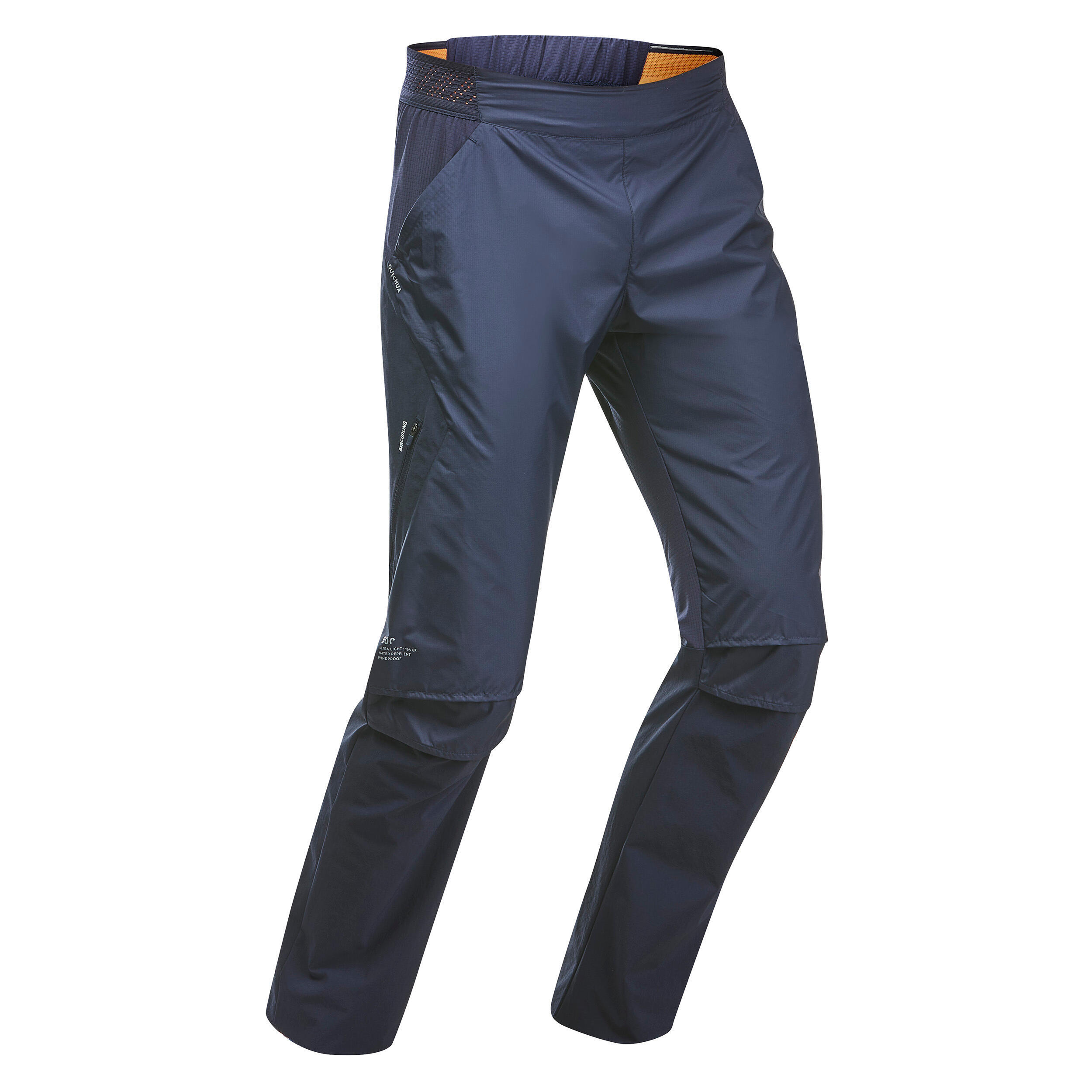 QUECHUA Men’s fast hiking trousers FH500 blue
