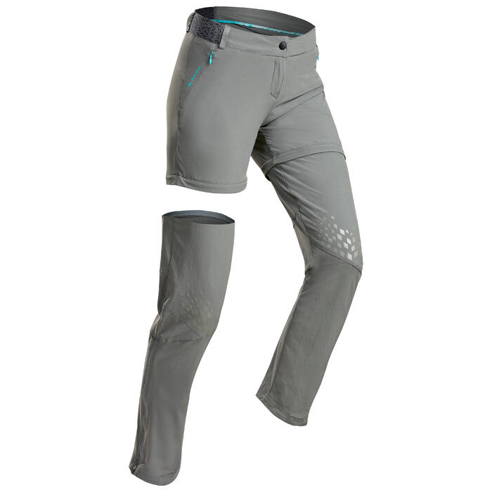 Quechua Pantalon modulable de randonnée montagne MH550 Femme Decathlon Quechua Pantalon modulable de randonnée montagne MH550 Femme Decathlon