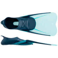 Kids' Snorkelling Mask Snorkel Fins Set SNK 500 - Turquoise