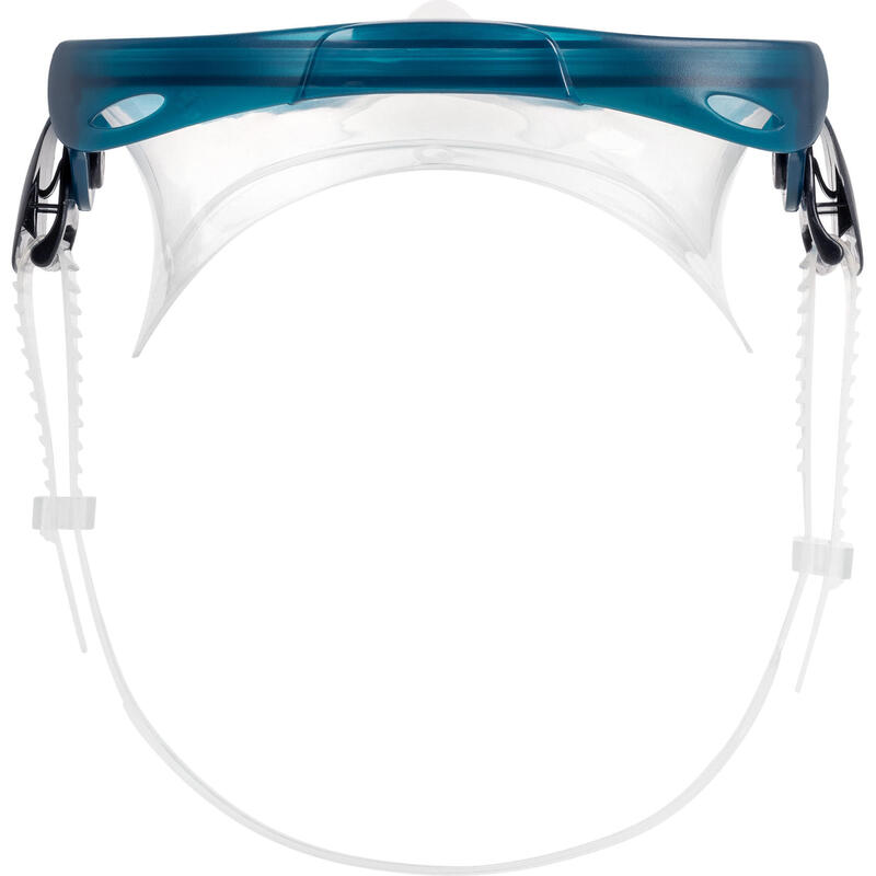 Kit maschera/boccaglio/pinne snorkeling adulto