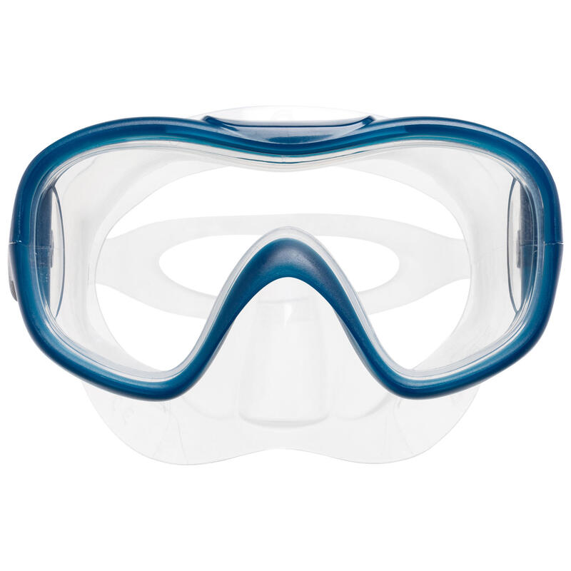 Kit palmes masque tuba de snorkeling SNK 500 enfant turquoise
