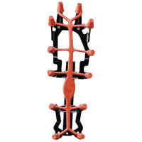 Rubber spike covers for mountaineering crampons