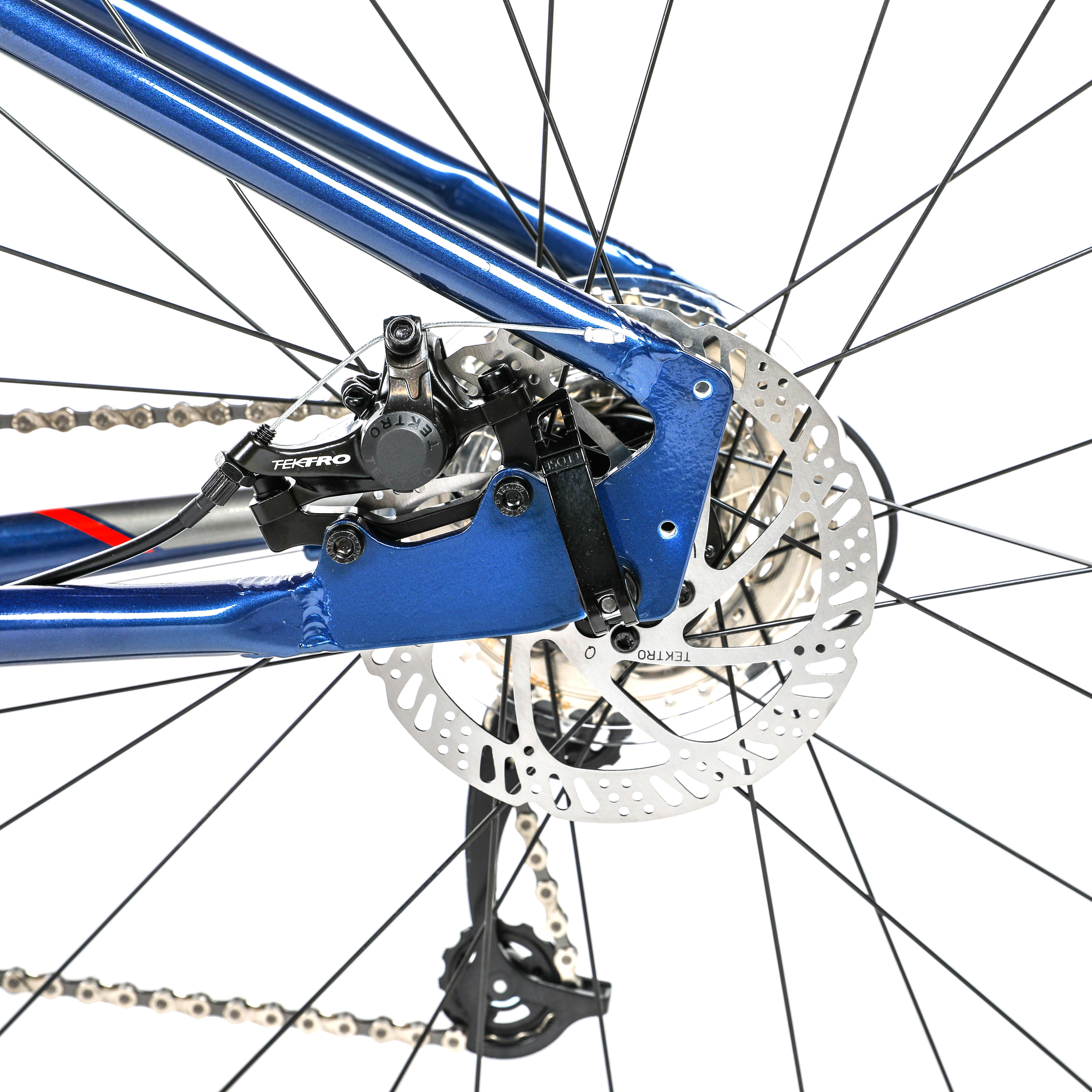 Hybrid Bike with Disc Brakes - HYTR 500 - RIVERSIDE