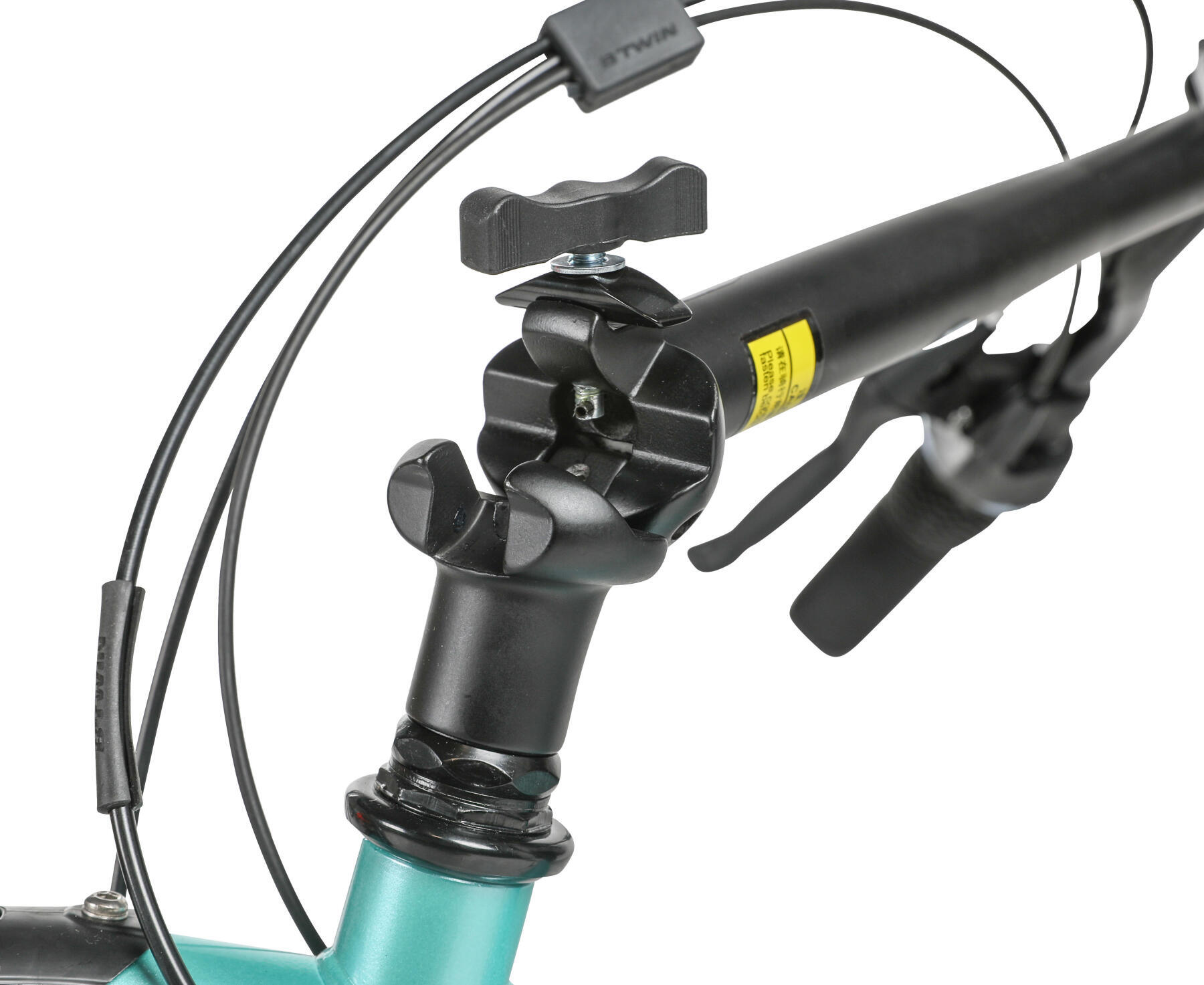 TO FOLD THE BIKE HEADTUBE