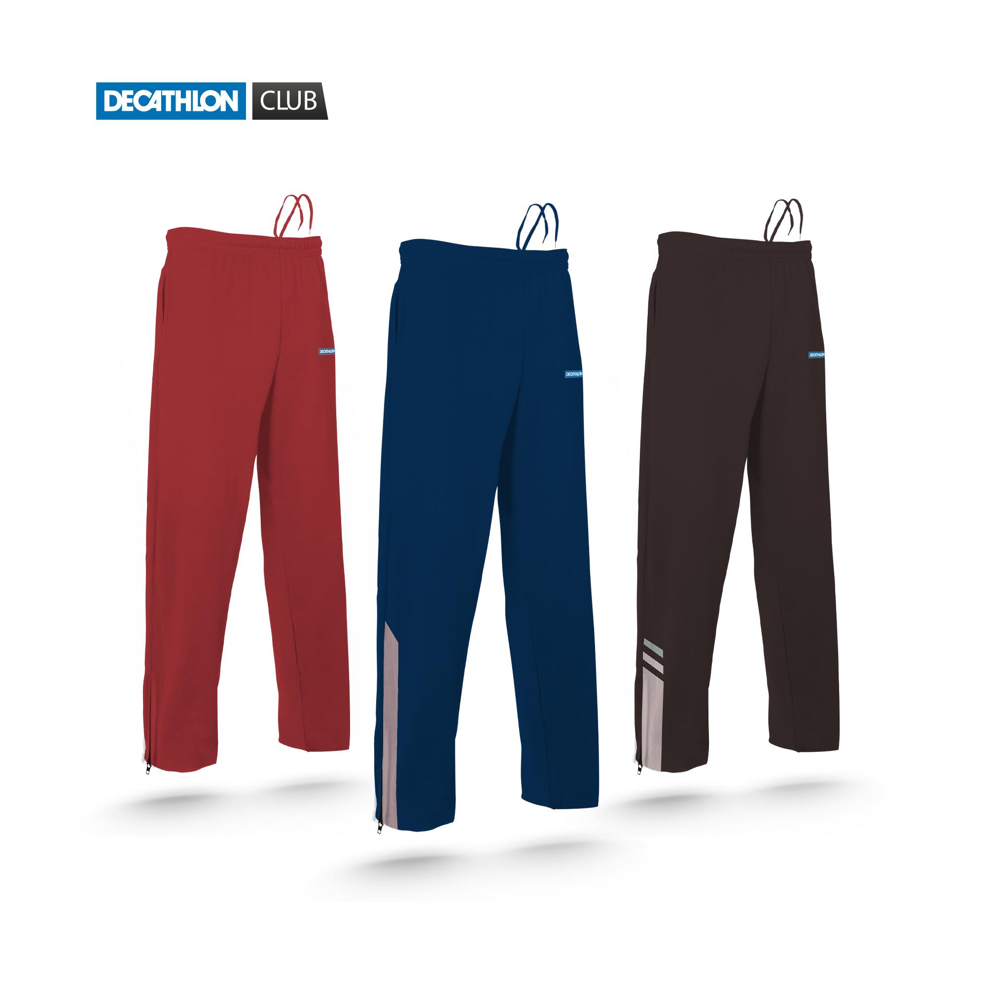 PANTALÓN RECTO CON CREMALLERA VOLEY ADULTO Y JUNIOR 2/3