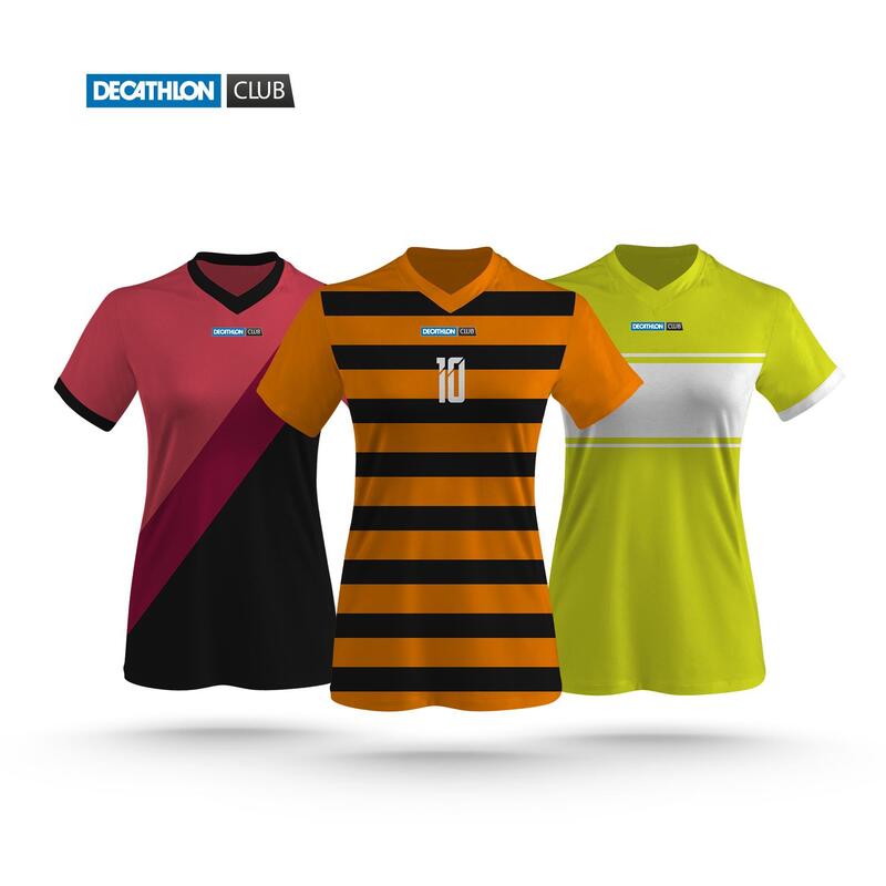 CAMISETA FÚTBOL MUJER PERSONALIZADA MODELO CUP