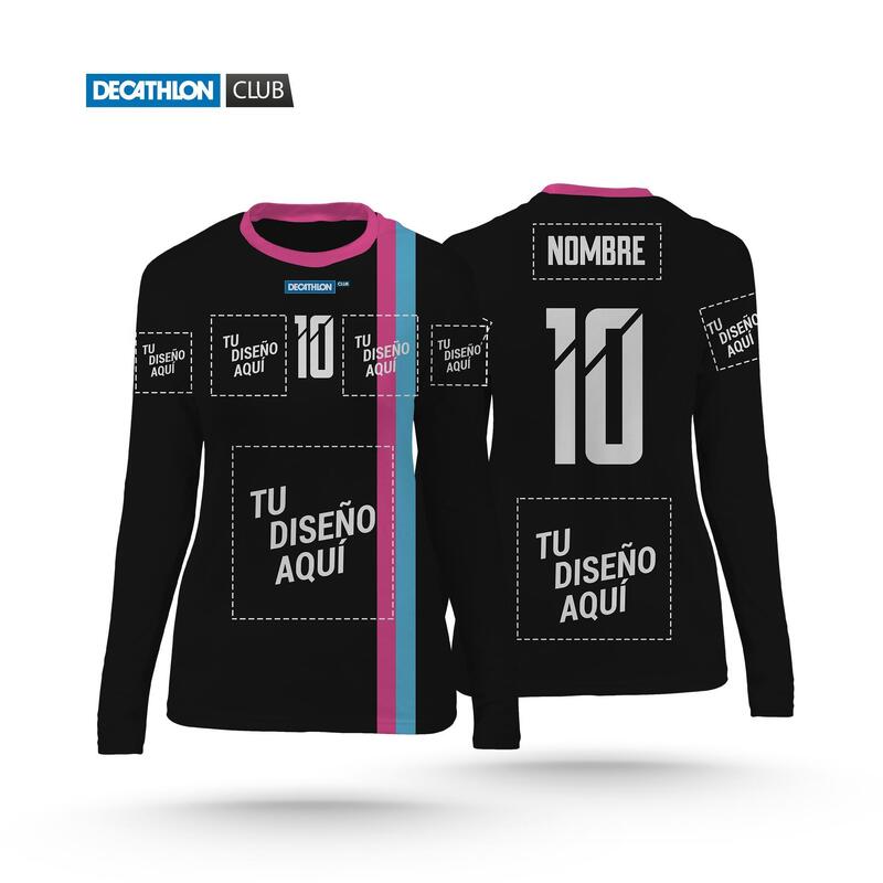 CAMISETA FÚTBOL SALA MANGA LARGA ADULTO PERSONALIZADA MODELO CUP