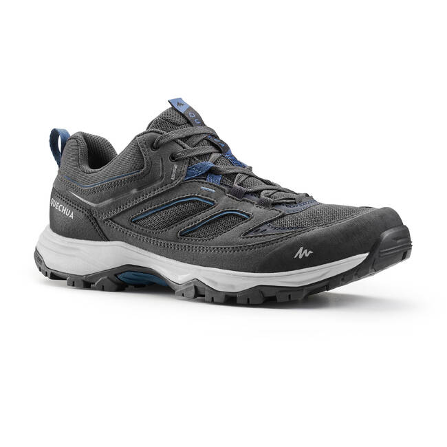 Buy Men's mountain hiking shoes - MH100 - Grey Online