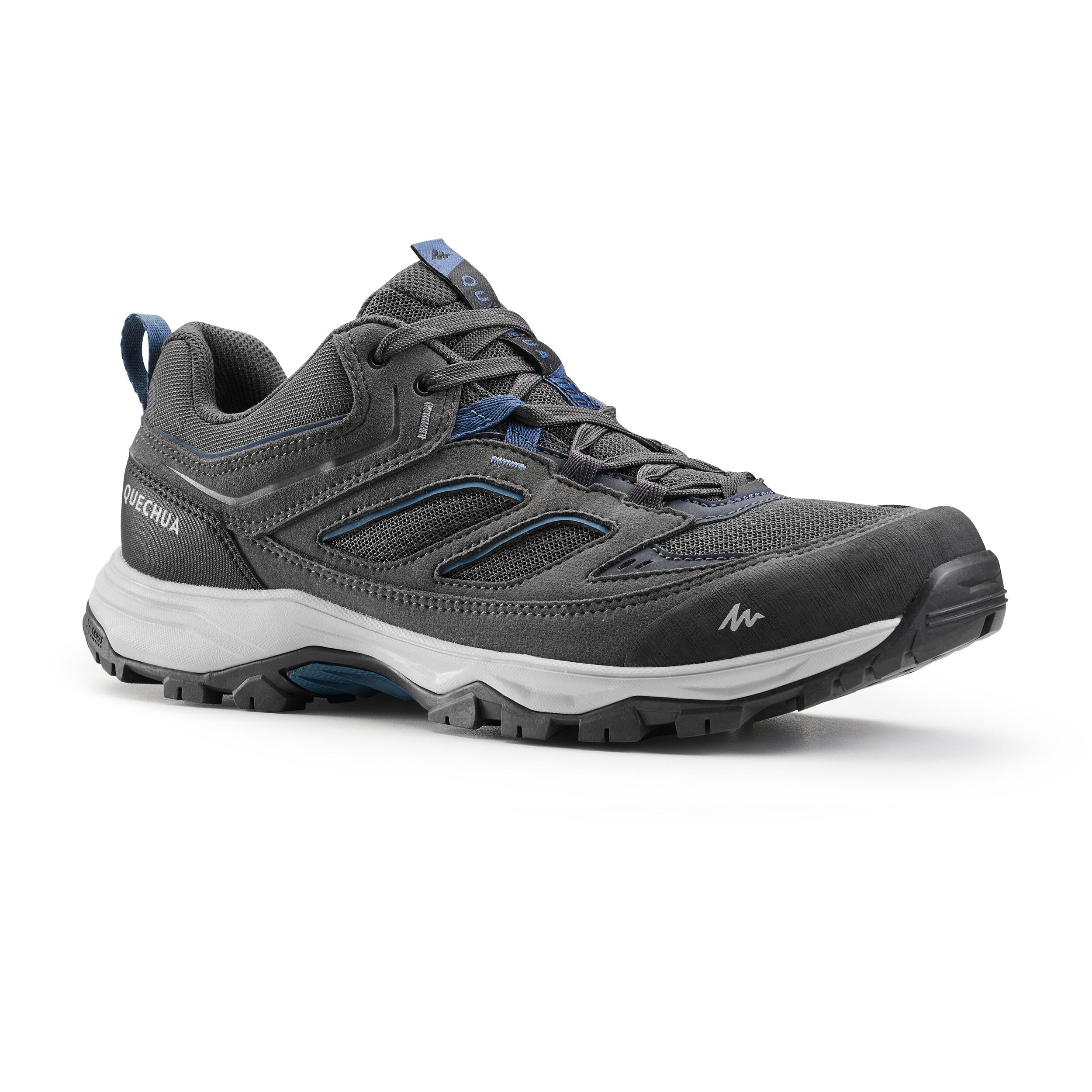 Chaussures de randonn e montagne MH100 Gris Homme Decathlon