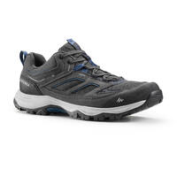 Men's mountain hiking shoes - MH100 - Grey