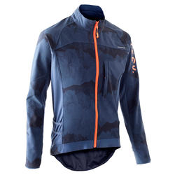 Veste de VTT Randonnée Homme ST 500 bleu