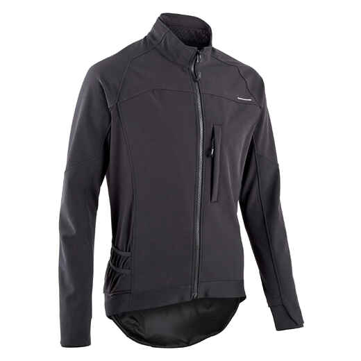 
      Men's Mountain Bike Touring Jacket ST 500 - Black
  