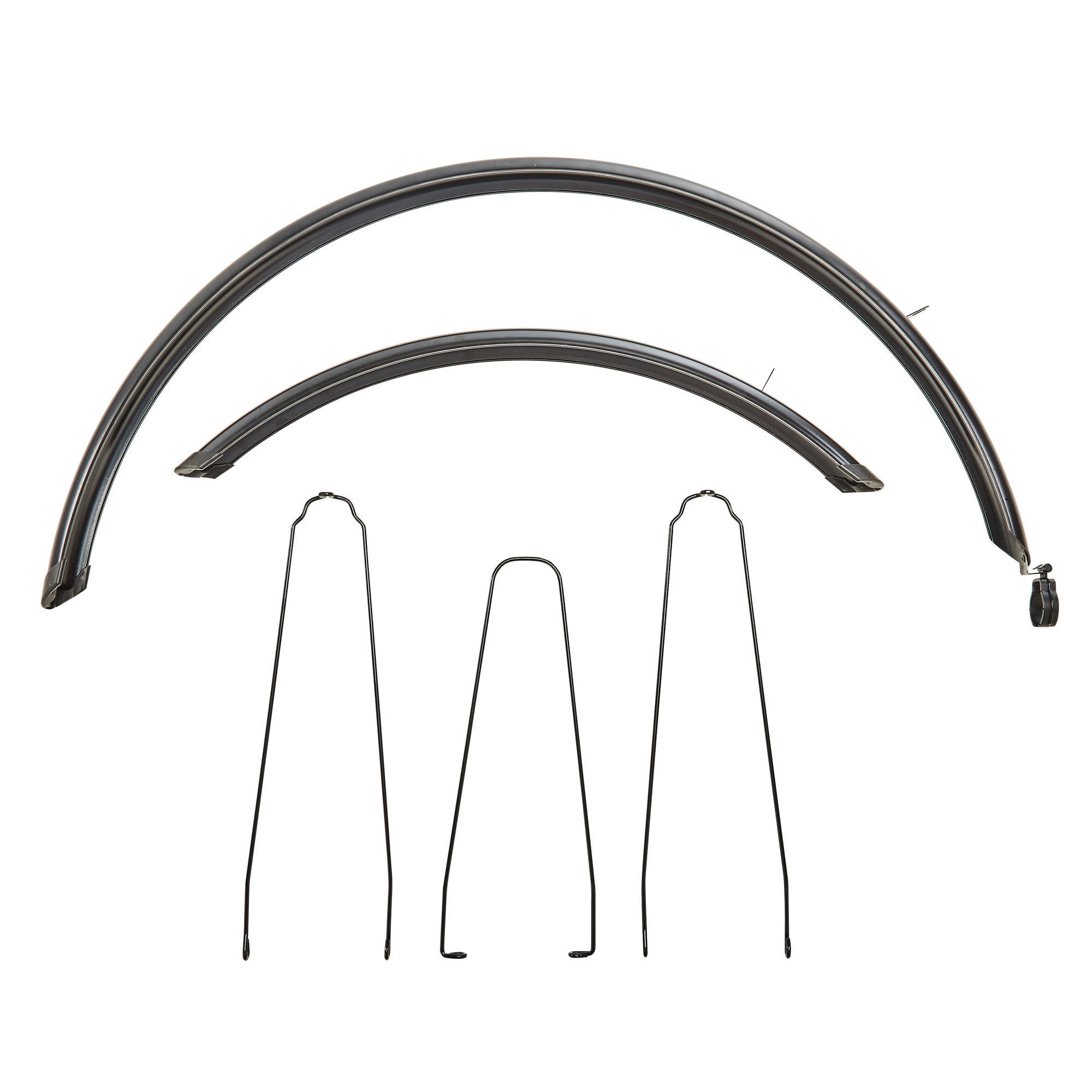 Btwin - Garde Boue A Tringles Pour Riverside 500/500e/540e/900/920 - Garde-boue - Accessoires Velo - - Taille Unique - Decathlon