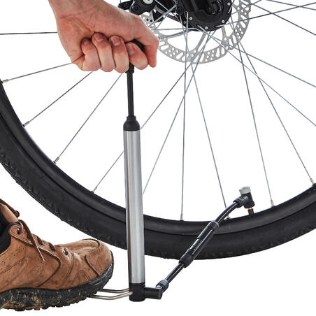 Насос ножний та ручний для гібридного велосипеда