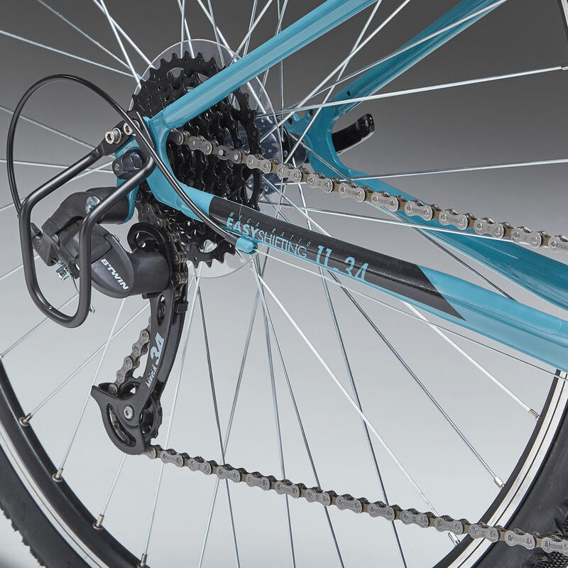 HYBRID BIKE RIVERSIDE 120 Grey 2021 RIVERSIDE Decathlon