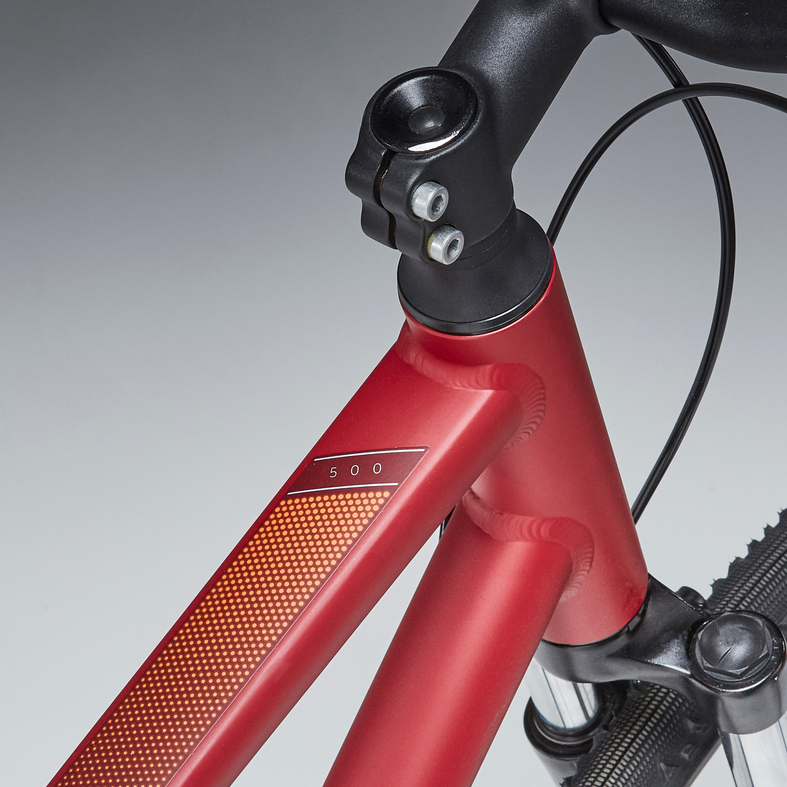 Hybrid Bike Riverside 500 - Burgundy 7/8