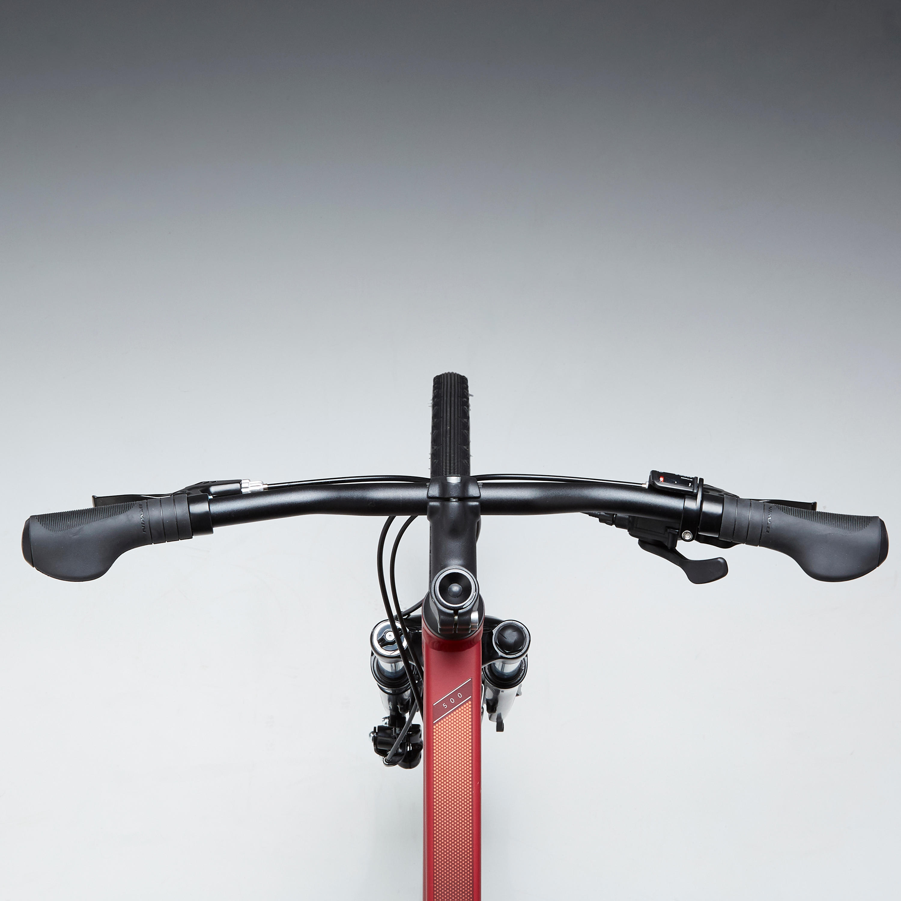 Hybrid Bike Riverside 500 - Burgundy 3/8