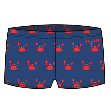 Baby / Kids' Swim Shorts - Blue Crab Print