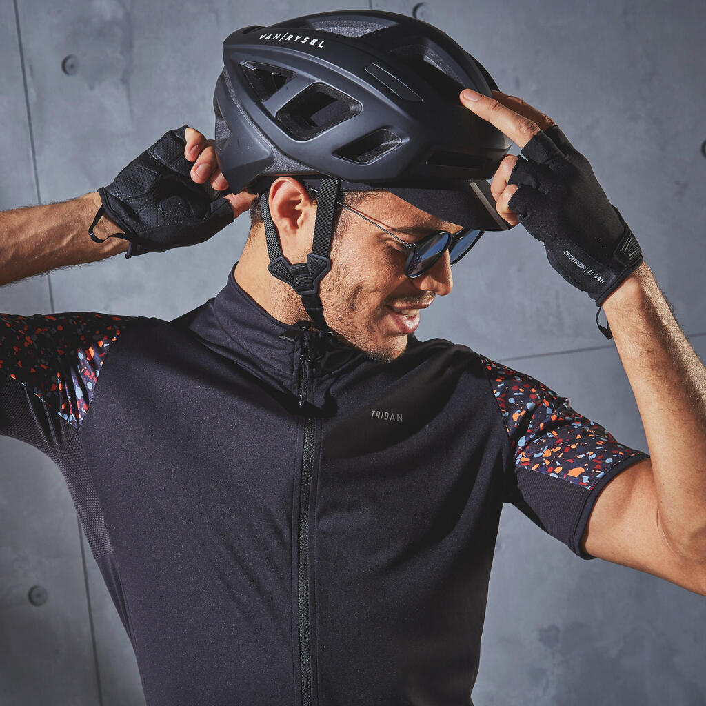 Herren kurzarm Sommer Rennrad Radtrikot - Endurance grün 