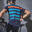 RC500 Short-Sleeved Road Cycling Jersey - Navy Blue/Orange