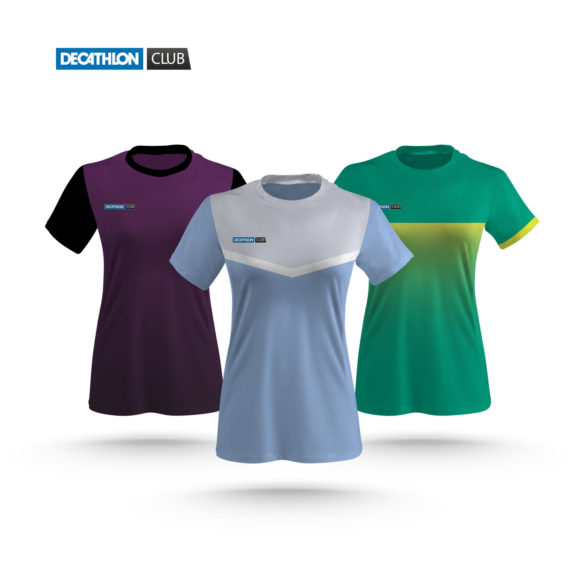 CAMISETA PADEL PERSONALIZADA MODELO CUP MUJER 2/3