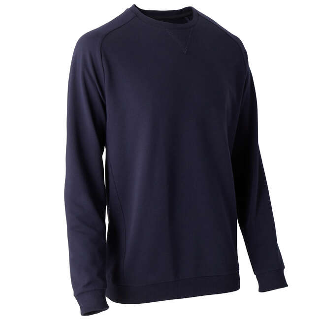 DOMYOS Men's Sweatshirt 120 - Navy Blue | Decathlon