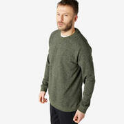 Men's Warm Sweatshirt - Khaki