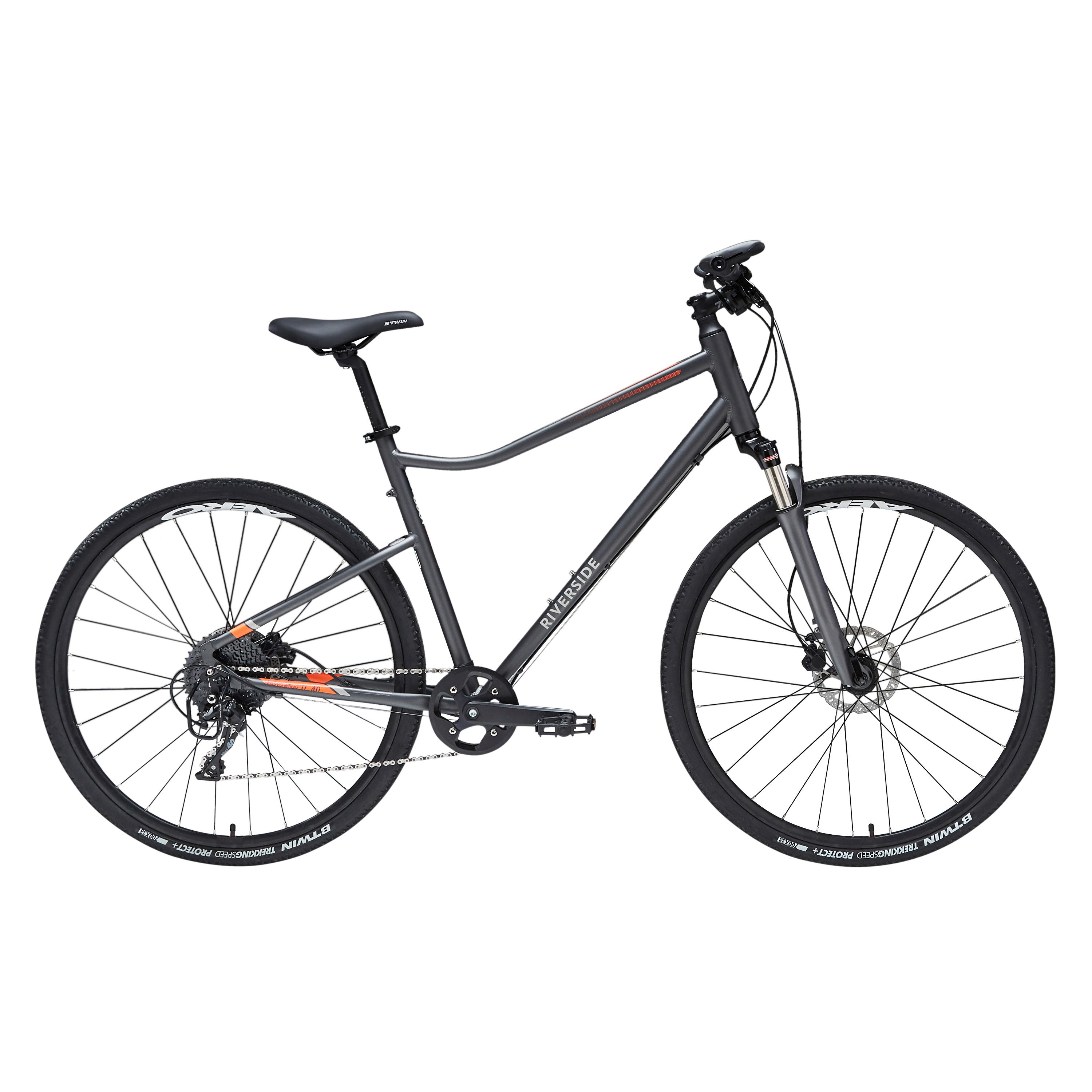 Riverside 900 Hybrid Bike - Decathlon