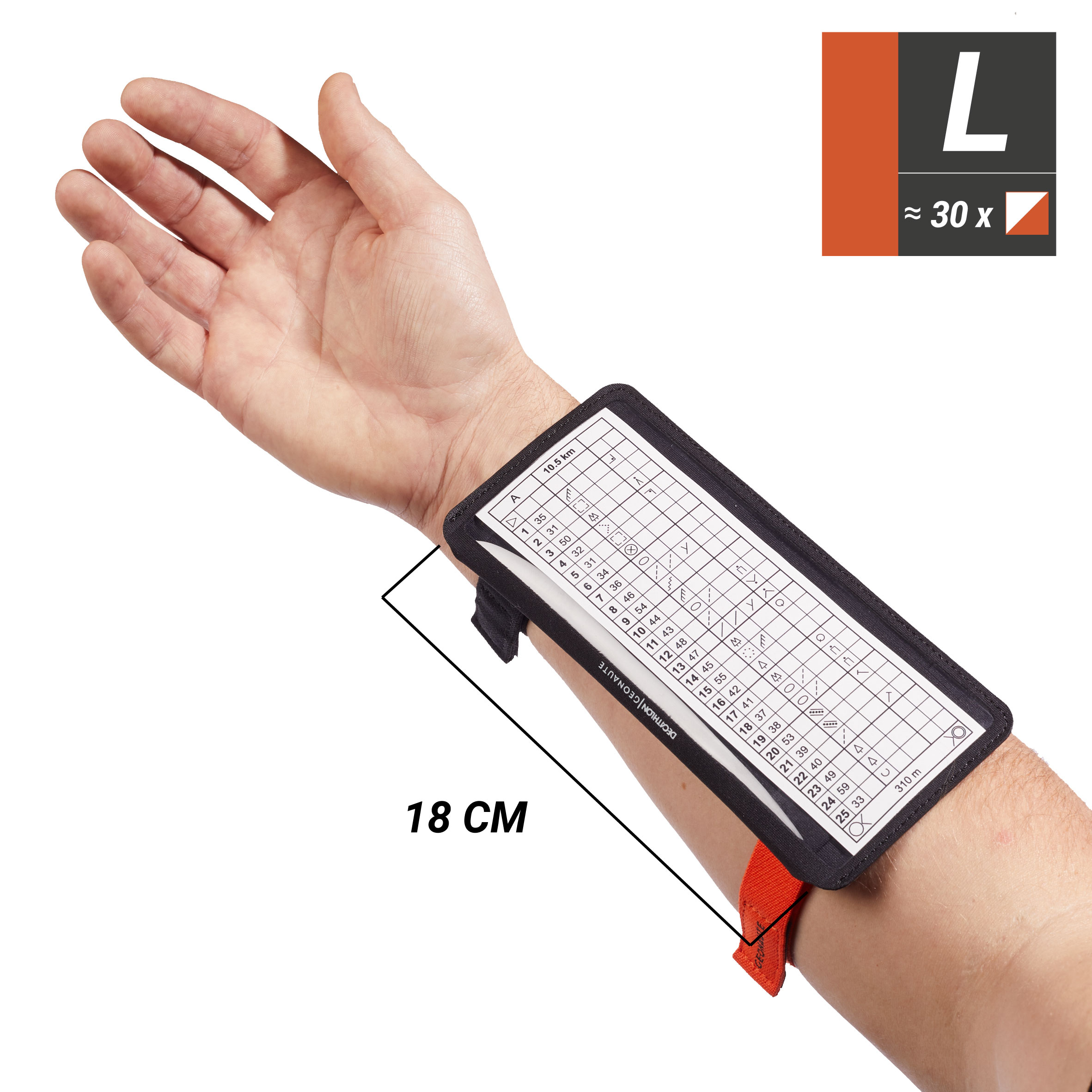 Porte-définitions taille l pour la course d'orientation - Course d'orientation - Geonaute- Clubs - Entreprises - Collectivités - Associations