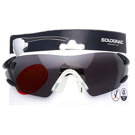 CLAY PIGEON SHOOTING PROTECTIVE GLASSES 100, STRONG SUNGLASS LENSES, CATEGORY 3