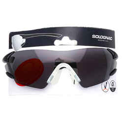 CLAY PIGEON SHOOTING PROTECTIVE GLASSES 100, STRONG SUNGLASS LENSES, CATEGORY 3