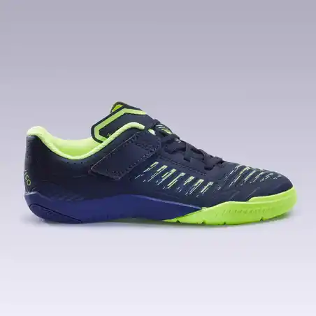 Sepatu Futsal Anak Ginka 500 - Biru Tua