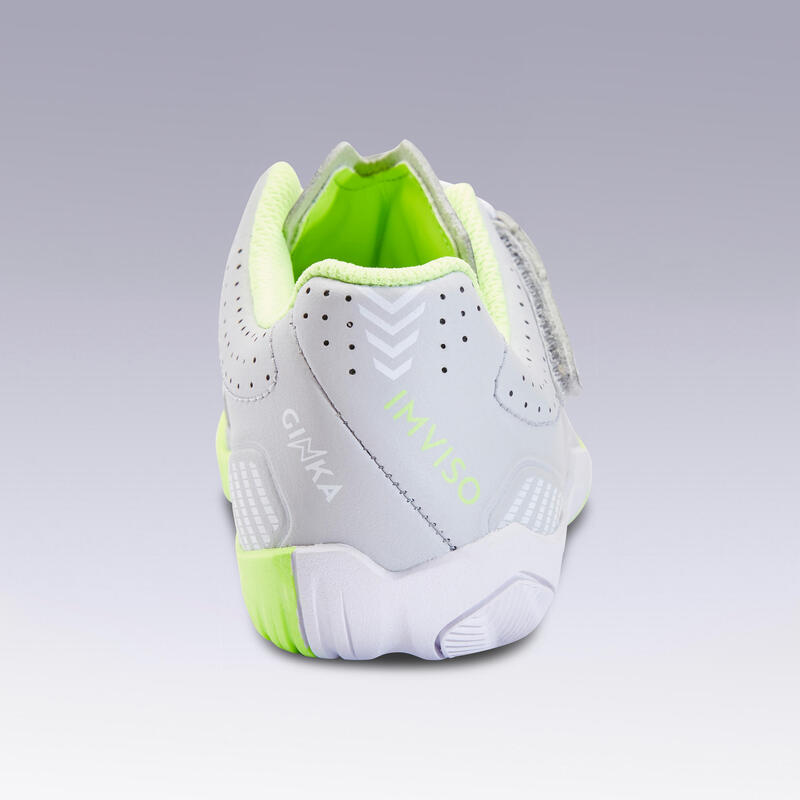 Kids' Futsal Shoes Ginka 500 - Light Grey