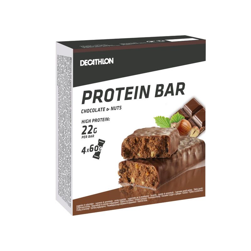 Barritas Proteínas Pack 4 (22 gr.) Whey Protein BAR chocolate avellana