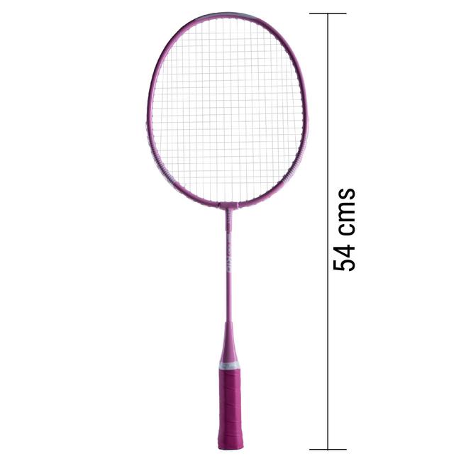 KIDS BADMINTON RACKET BR 100 JR PINK