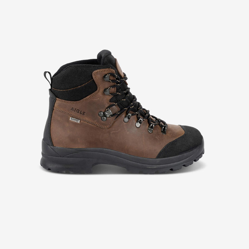 CHAUSSURES CHASSE IMPERMEABLES RESISTANTES MARRON AIGLE FLESHSIDE MTD