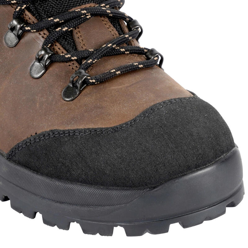 CHAUSSURES CHASSE IMPERMEABLES RESISTANTES MARRON AIGLE FLESHSIDE MTD